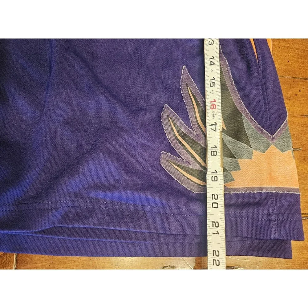 Adidas‎ Authentic Phoenix Suns NBA Basketball Team Swingman Purple Shorts Sz Xl